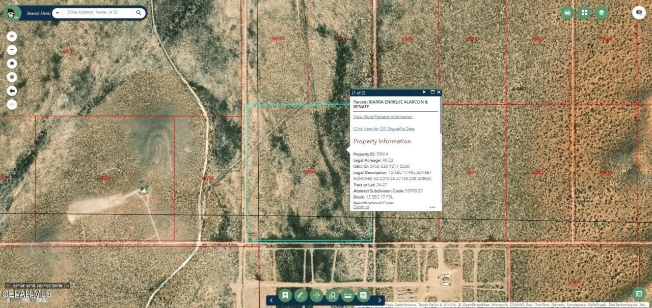 TBD HUDSPETH PROPERTY ID 59014, UNINCORPORATED, TX 99999, photo 1 of 3